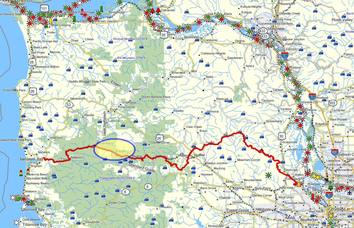 Southern Route - Lower Salmonberry